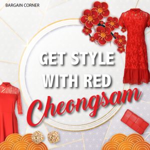 Get Stylish with Red Cheongsam