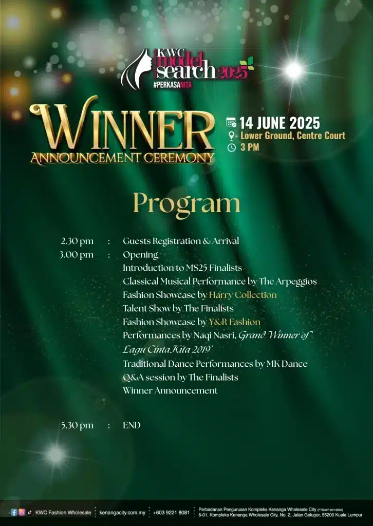 Master Design KWC Model Search 2025 Finale [ENG] 2