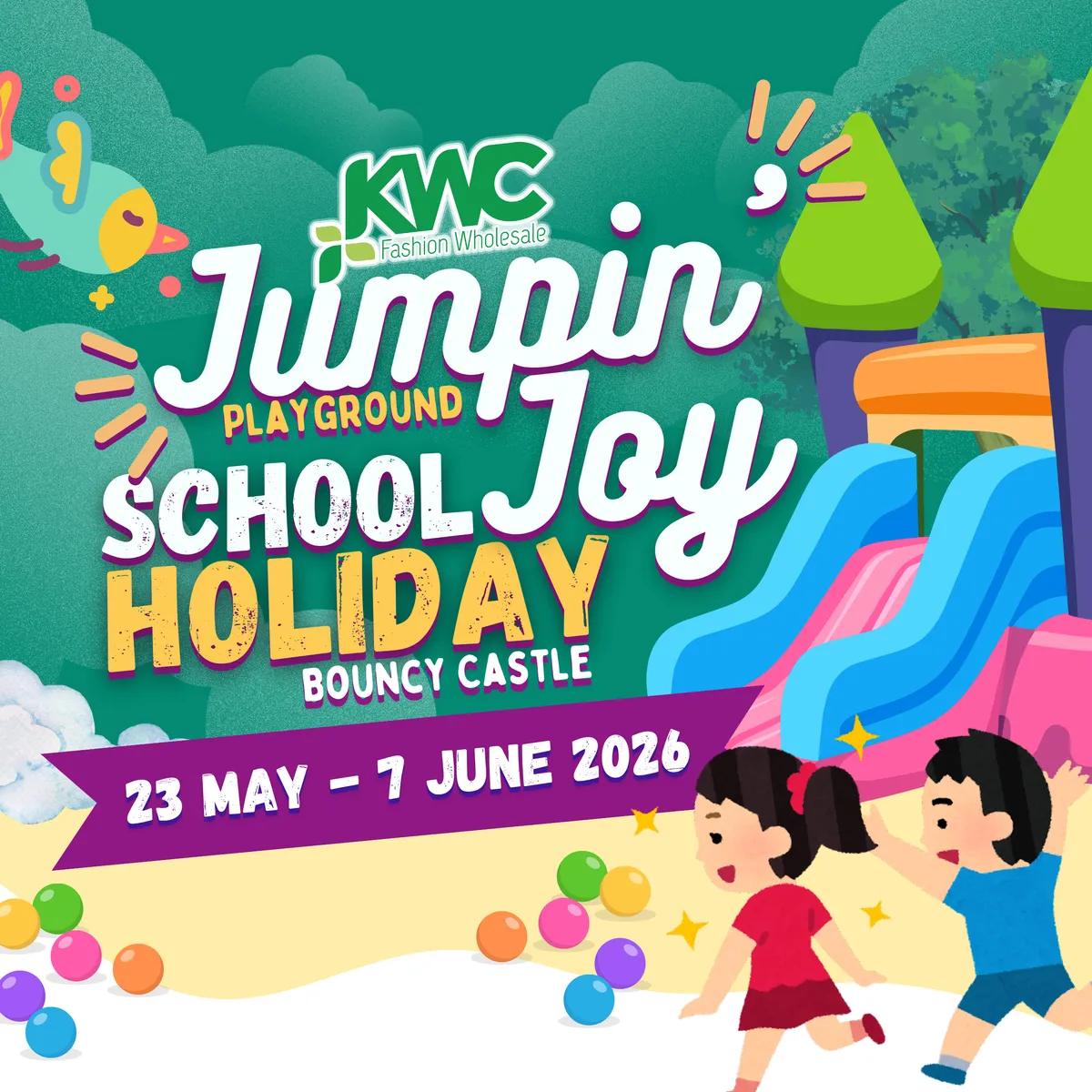 JUMPIN’ JOY SCHOOL HOLIDAY