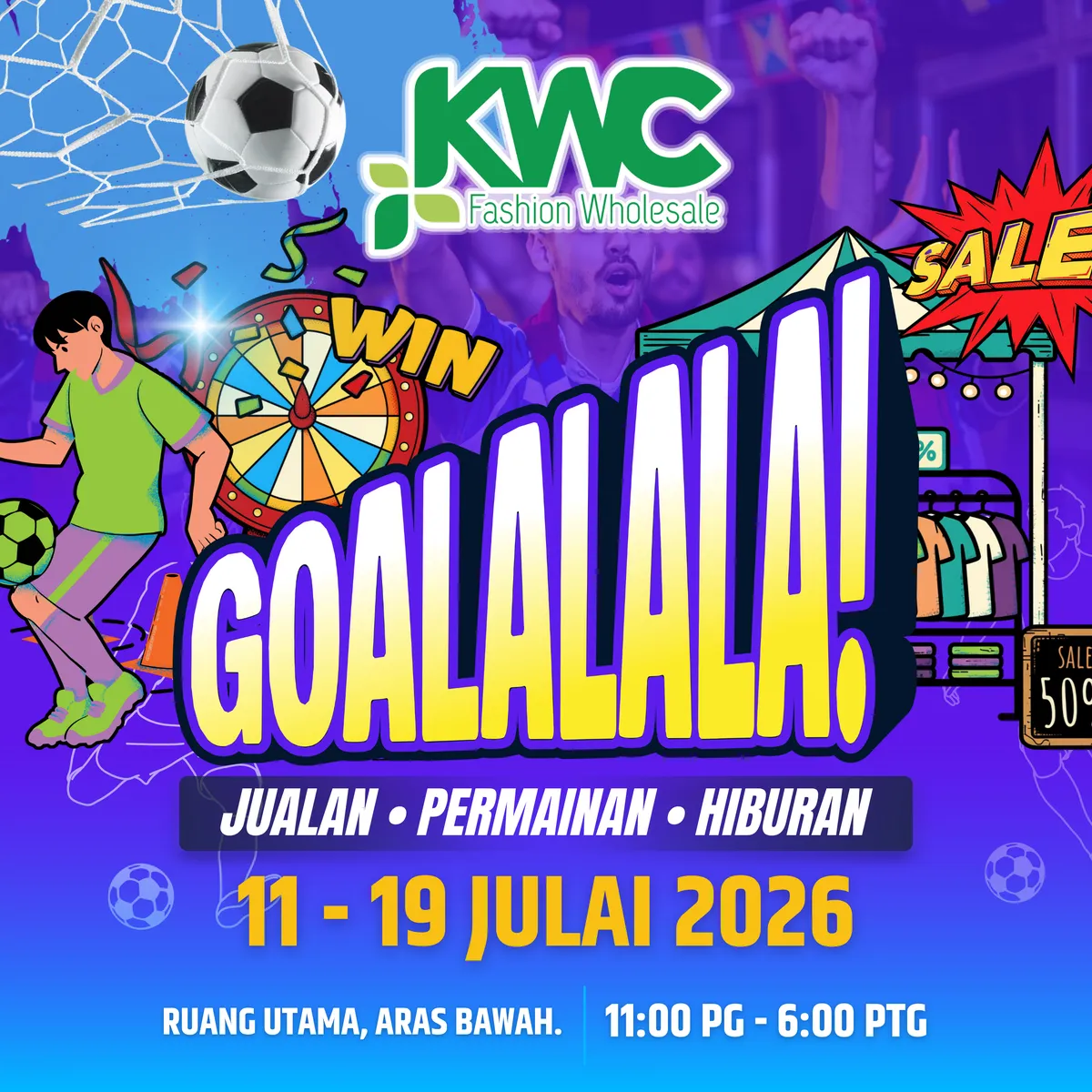 Goalalala! – Demam Bola Sepak Bermula Di Sini