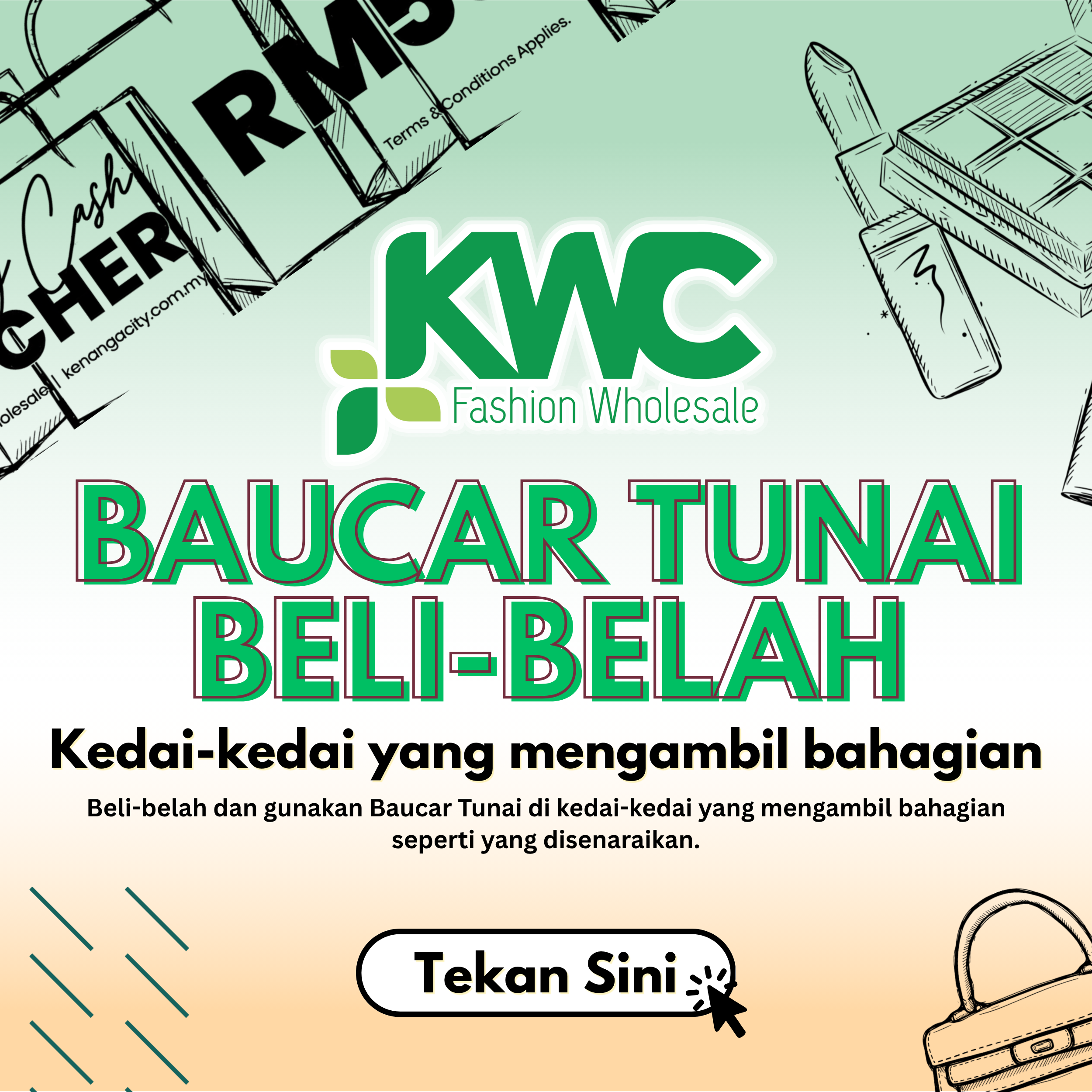 SENARAI KEDAI BAUCAR TUNAI BELI BELAH